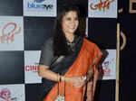Renuka Shahane during the screening of Marathi movie Jaaniva