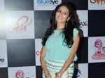 A guest during the screening of Marathi movie Jaaniva
