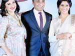 Bollywood actors Rahul Bose, Konkona Sen Sharma (R) and Tollywood actress Swastika Mukherjee (L)