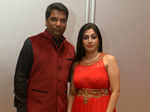 Raj and Lakshmi during the launch