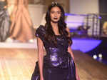 A model walks the ramp for Monisha Jaising's show