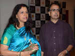 Kavita Krishnamurthy and Anant Mahadevan during the music launch