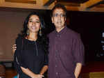 Tannishtha Chatterjee and Anant Mahadevan during the music launch
