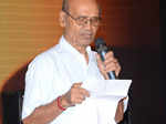Freedom fighter Gaur Hari Das during the music launch