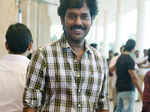 Natarajan Subramaniam during the audio launch of Tamil movie Puli