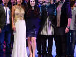 Celebs during the 9th edition of a charity fashion show
