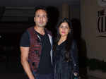 Mohammed Iqbal Khan (L) during Manish Paul’s birthday party