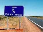 174 km is a really long journey before you can halt for a call.