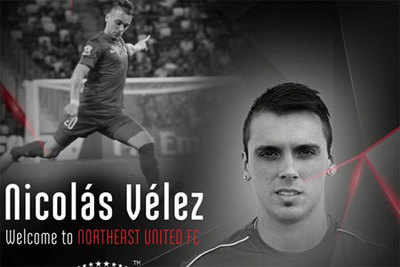 NEUFC rope in Argentine forward Nicolas Velez