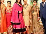 Anjana Sukhani and Aarti Chhabria during Luv Israni’s wedding reception