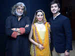 Director Muzaffar Ali, Bollywood actress Pernia Quershi and Pakistani actor Imran Abbas