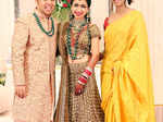 Prerna Wanvari during Luv Israni’s wedding reception