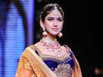 Reha Sukheja showcases a creation by Sunil