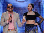 Ali Quli Mirza walks the ramp with Candice Pinto