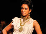 Iris Maity showcases a creation by Anand