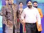 Siddhesh Pai walks the ramp with designer Tajinder Singh