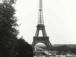 Here’s an old photo of Eiffel Tower