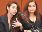 Salma Agha with her daughter Shasha Agha