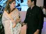 Dimple Kapadia and designer Suneet Varma