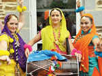 Bhangra time during a cultural event