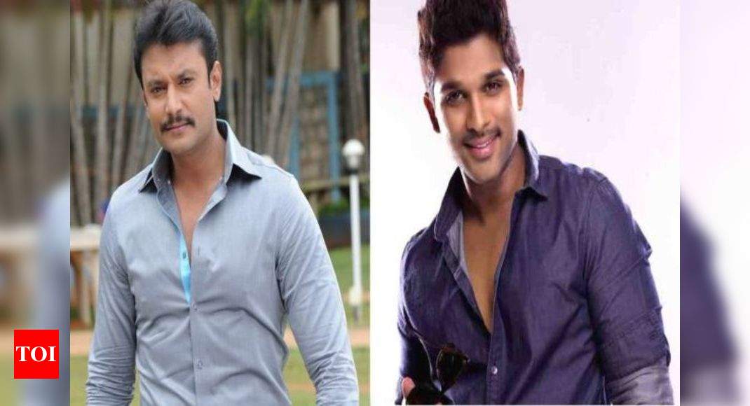 What is the connection between Darshan and Allu Arjun? | Kannada Movie ...