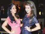 Mansi and Saloni during a Club Night