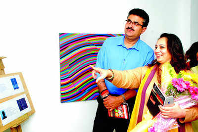 Navneet Sehgal and Vandana inaugurated 15-day Kala Mahotsav, 'We Have Some Stardust' in Lucknow