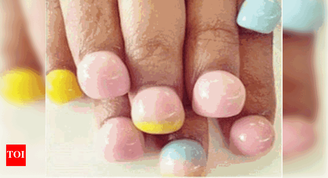 Bubble nails is trending. Here's how you can do it Times of India