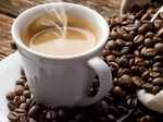 Caffeine dehydrates you. Some people drink water before taking a cup coffee to save them