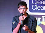 Anurag Malwar performs during the auditions of Clean & Clear