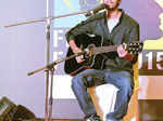 Kartik Pandit performs during the auditions