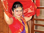 Sanchi performs during Brides of India themed Teej party