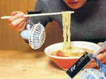 A cool invention for hot noodles