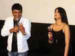 Kapil Sharma and Sai Lokur during the trailer launch