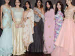 Celebs during Shyamal and Bhumika’s new wedding line launch