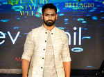 A model showcases a creation of Dev r Nil during the India Luxury Style Week - Men's Edition