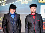 Models showcases a creation of Gagan Kumar during the India Luxury Style Week - Men's Edition