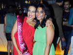 RJ Malishka with a guest at her party