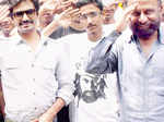 Bollywood actor Nawazuddin Siddiqui along with filmmaker Ketan Mehta