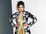 Rithu Manthra during a fashion showcase event