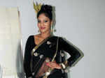 Swathy poses during a Fashion showcase event