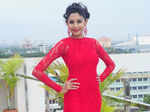 Prisca from Sri Lanka poses during an exclusive photo-shoot