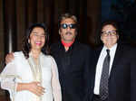 Jackie Shroff with Anu Ranjan and Shashi Ranjan