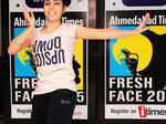 First runner-up, Bharti Adwani performs during the Clean & Clear Ahmedabad Times Fresh Face