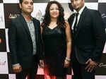 Kamalesh, Vajiha and Manoj during the launch party