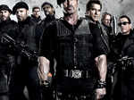 While shooting for The Expendables 2