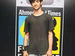Second runner-up, Jaydev Patel during the Clean & Clear Ahmedabad Times Fresh Face 2015