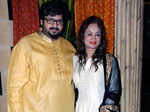 Smita Thackeray with her son Rahul Thackeray