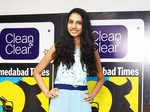 First runner-up Vrinda Sharma during the Clean & Clear Ahmedabad Times Fresh Face 2015 auditions
