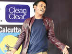 Shakkhar Saha, first runner-up, during the Clean & Clear Calcutta Times Fresh Face 2015 auditions